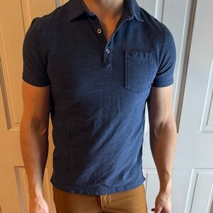 Banana Republic Blue Men’s Polo